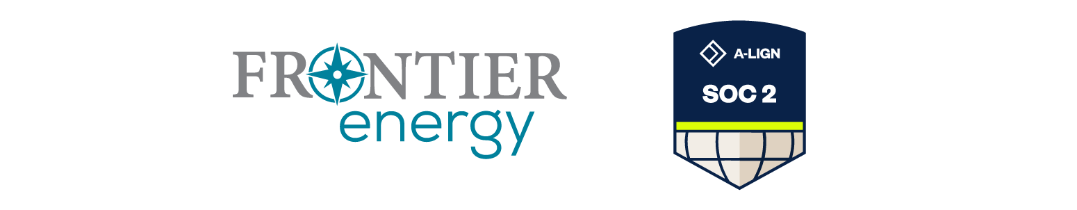 Frontier Energy SOC 2 certification logo